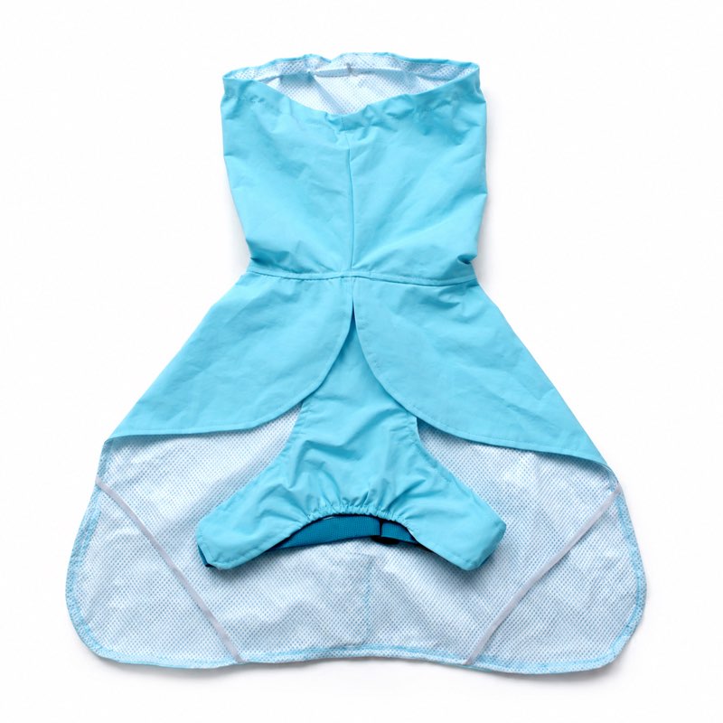 Hooded Frenchie Rain Poncho