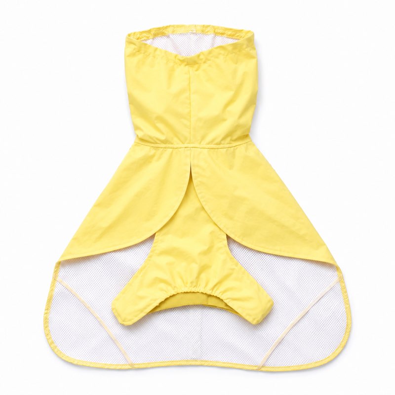 Hooded Frenchie Rain Poncho