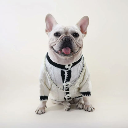 frenchie space shop mademoiselle french bulldog sweater