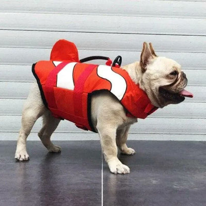 frenchie space shop nemo french bulldog life jacket