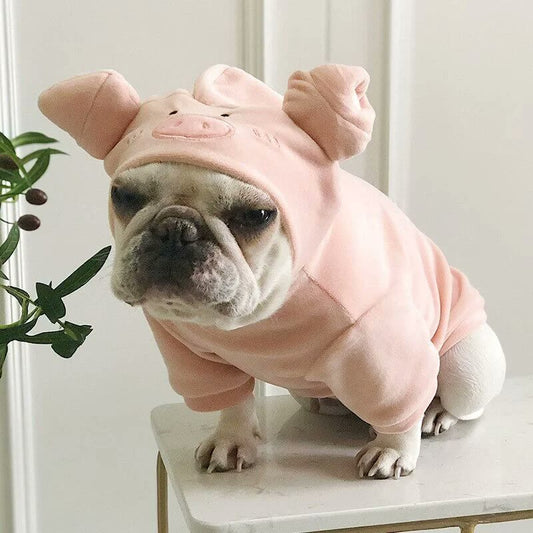 frenchie space shop piggy french bulldog hoodie