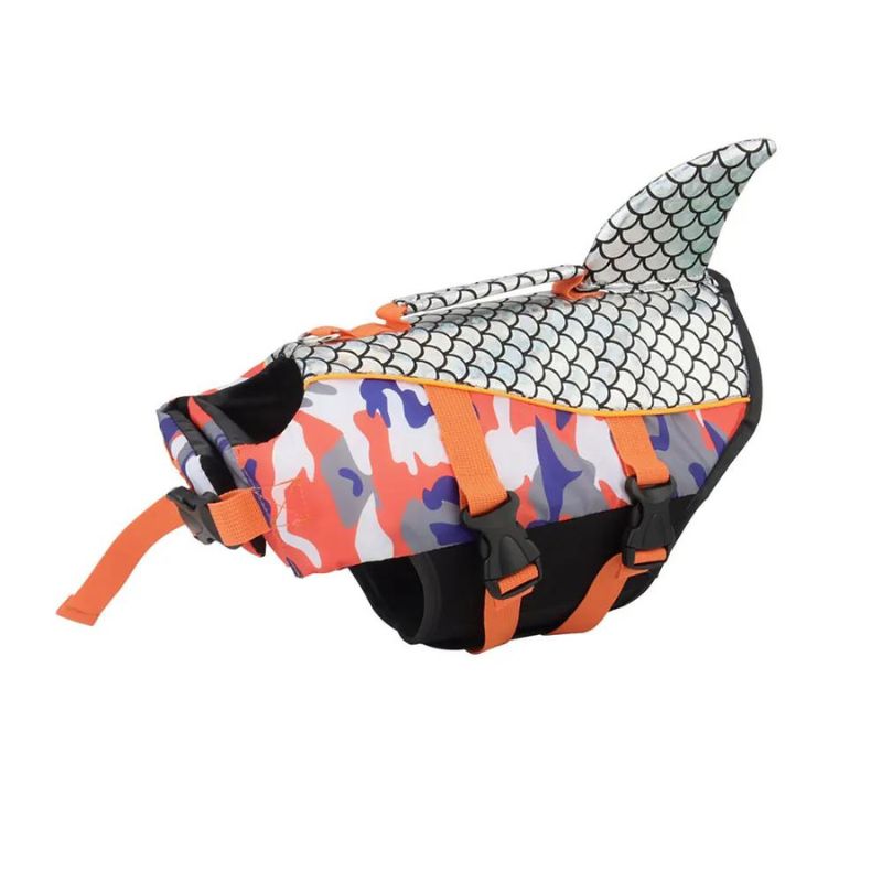 frenchie space reflective french bulldog life vest