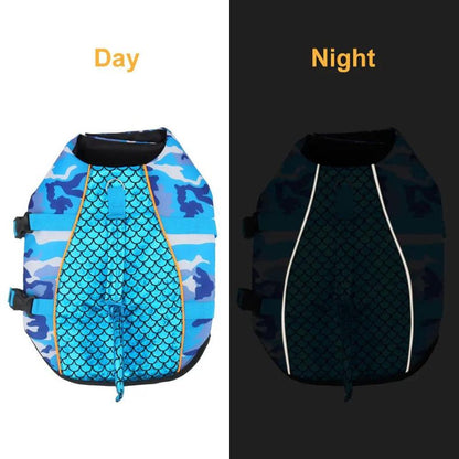 frenchie space reflective french bulldog life vest