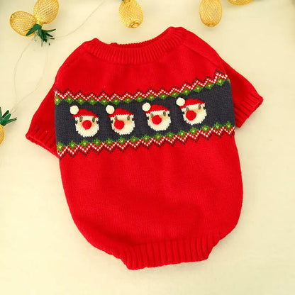 frenchie space shop santa frenchie sweater