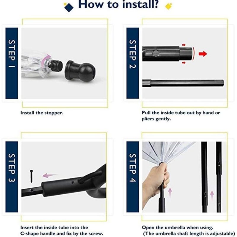 French Bulldog Leash Umbrella