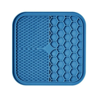silicone licking frenchie mat