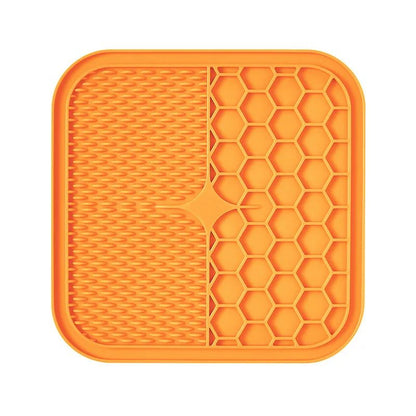 silicone licking frenchie mat