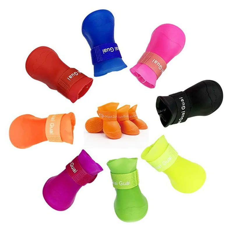 soft rubber frenchie shoes