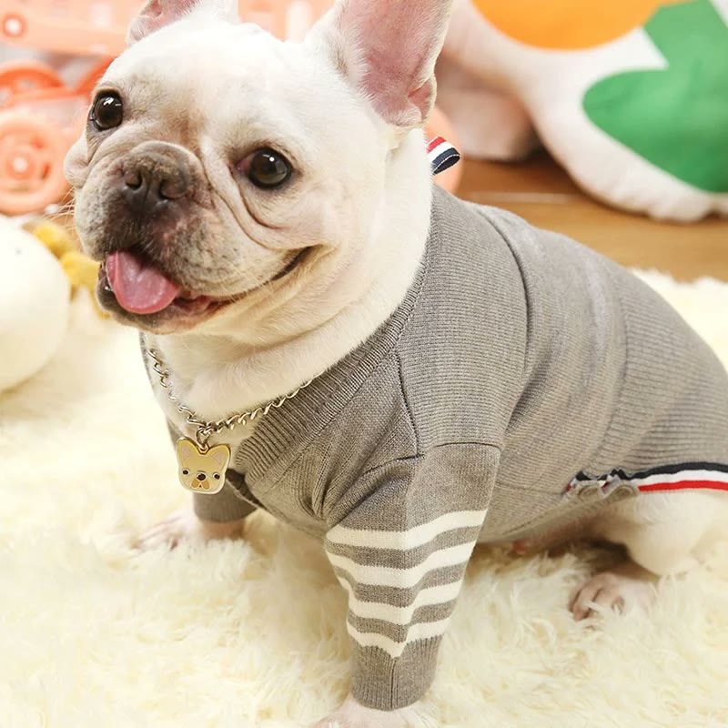frenchie space shop warmtouch french bulldog sweater