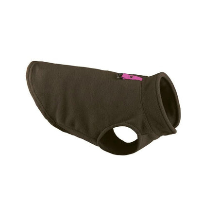 frenchie space shop winter fleece frenchie vest