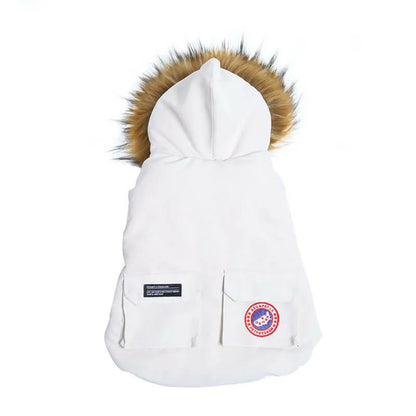 frenchie space shop winter parka french bulldog jacket