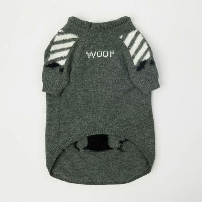 frenchie space shop woof french bulldog sweater