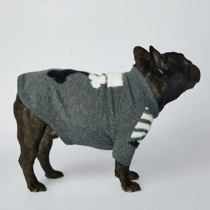 frenchie space shop woof french bulldog sweater