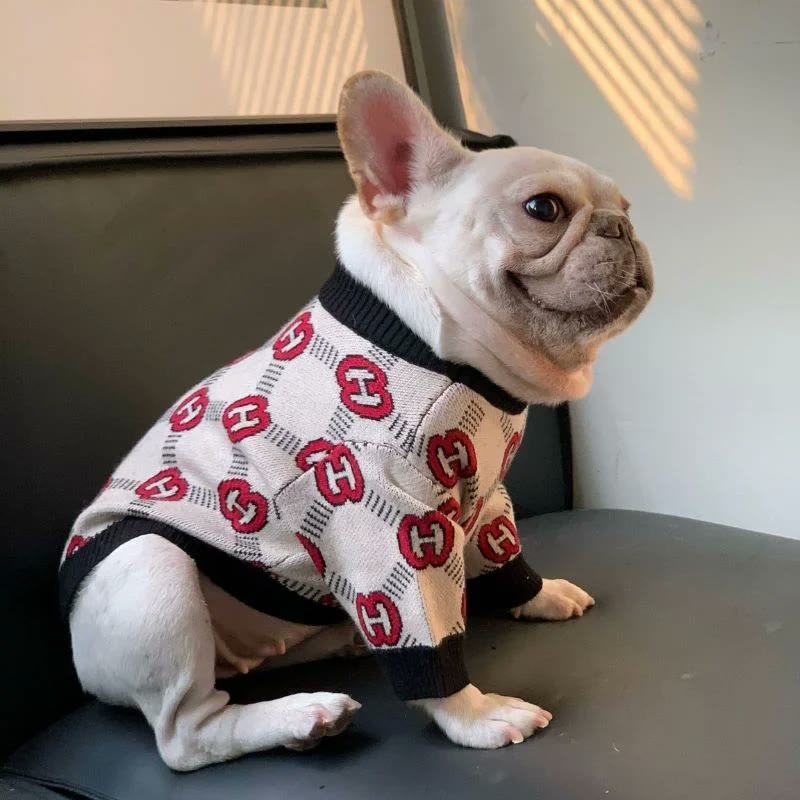frenchie space shop woolytouch french bulldog sweater