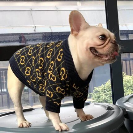 frenchie space shop black elegance frenchie sweater