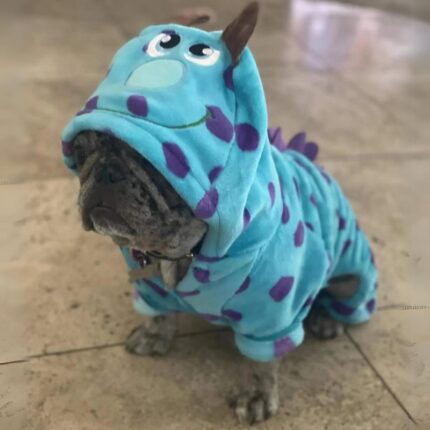 frenchie space shop dino french bulldog costume