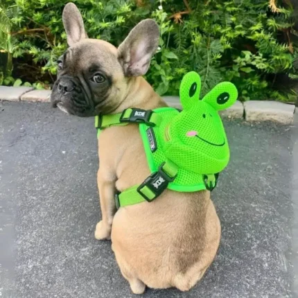frenchie space shop froggy french bulldog backpack harness