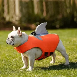 frenchie space shop neon french bulldog life jacket