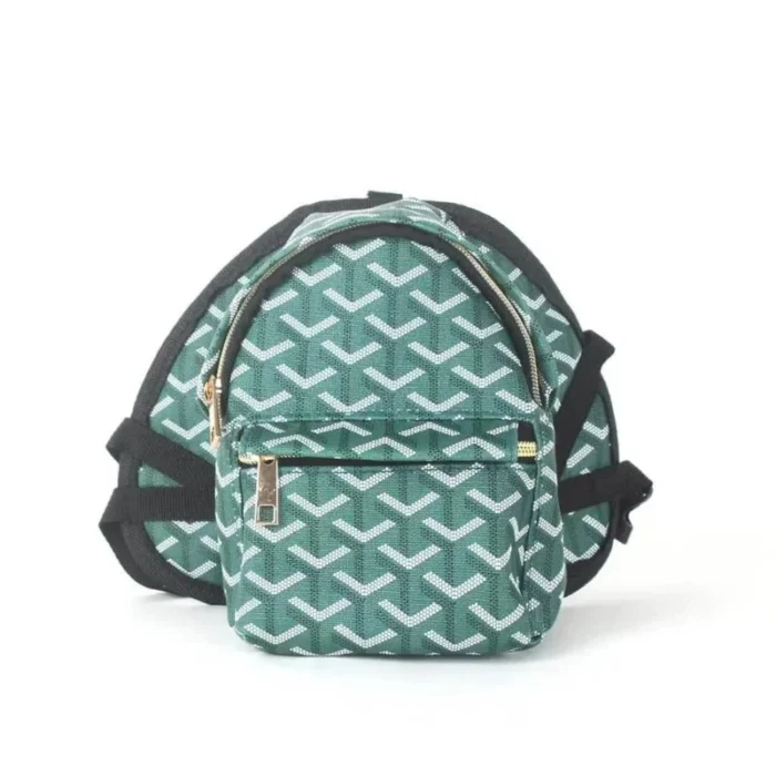 frenchie space shop pastelgreen french bulldog backpack