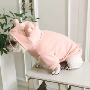 frenchie space shop piggy french bulldog hoodie
