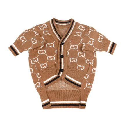 frenchie space shop redglam french bulldog cardigan