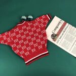 frenchie space shop redglam french bulldog cardigan
