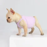 frenchie space shop ribbed french bulldog tank top