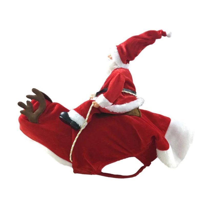 frenchie space shop riding santa french bulldog costume
