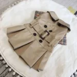 frenchie space shop trench coat french bulldog dress