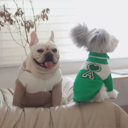 frenchie space shop warmhug french bulldog sweater