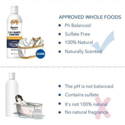 frenchie space shop 2-in-1 french bulldog shampoo