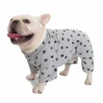 frenchie space shop abc french bulldog pajamas
