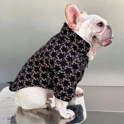 frenchie space shop basic black frenchie jacket