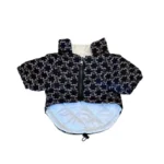 frenchie space shop basic black frenchie jacket