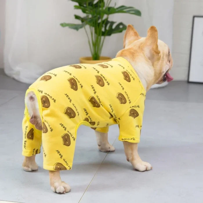 frenchie space shop brawny bear frenchie pajamas