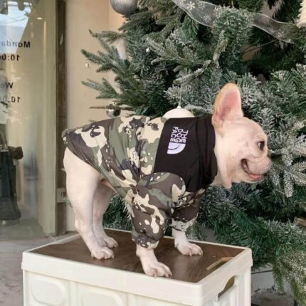 frenchie space shop camo frenchie jacket vest