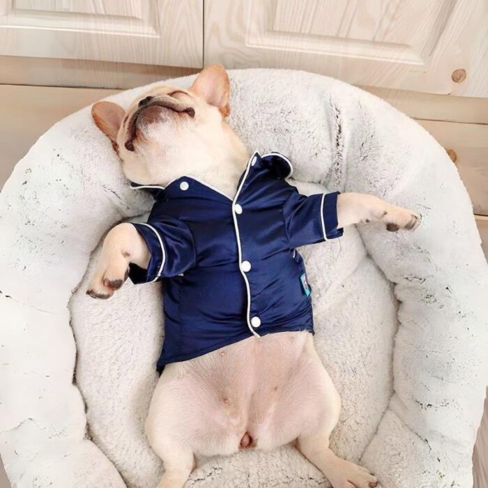 frenchie space shop classy french bulldog pajamas