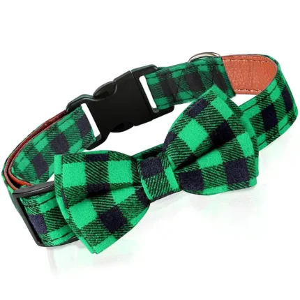 frenchie space shop plaid french bulldog collar