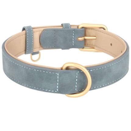 frenchie space shop suede french bulldog collar