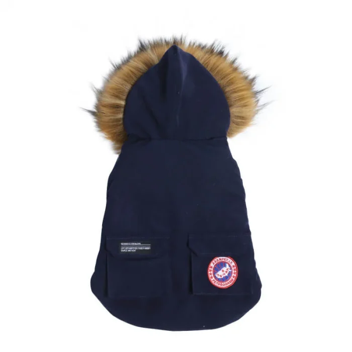 frenchie space shop winter parka french bulldog jacket