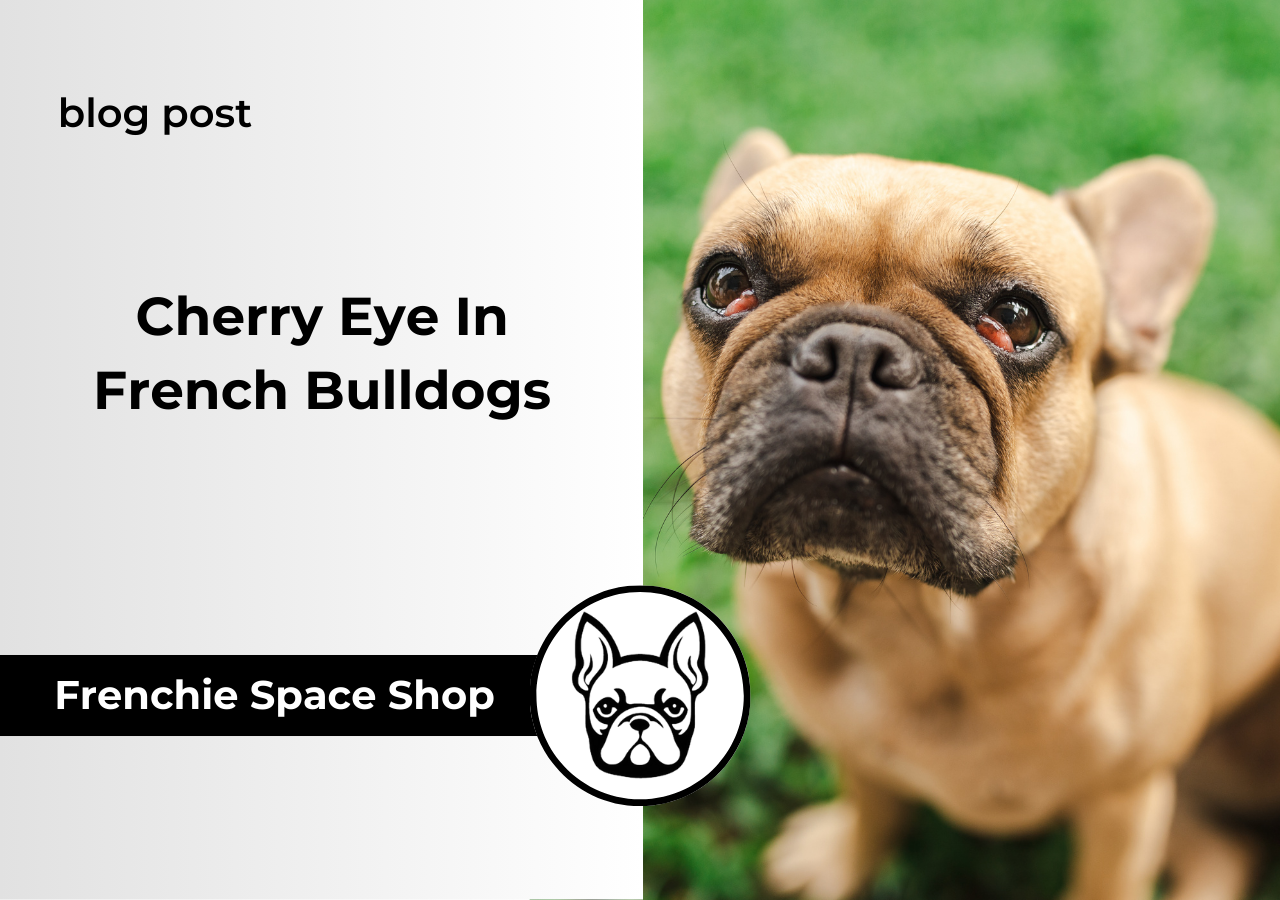 frenchie space cherry eye