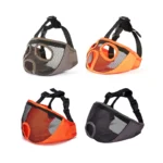 frenchie space french bulldog mesh muzzle