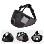 frenchie space french bulldog mesh muzzle