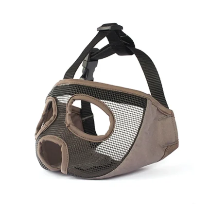 frenchie space french bulldog mesh muzzle