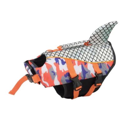 frenchie space reflective french bulldog life vest