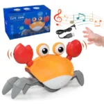 frenchie space shop running crab frenchie toy