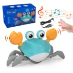 frenchie space shop running crab frenchie toy