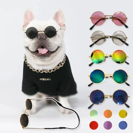 frenchie space shop french bulldog retro sunglasses