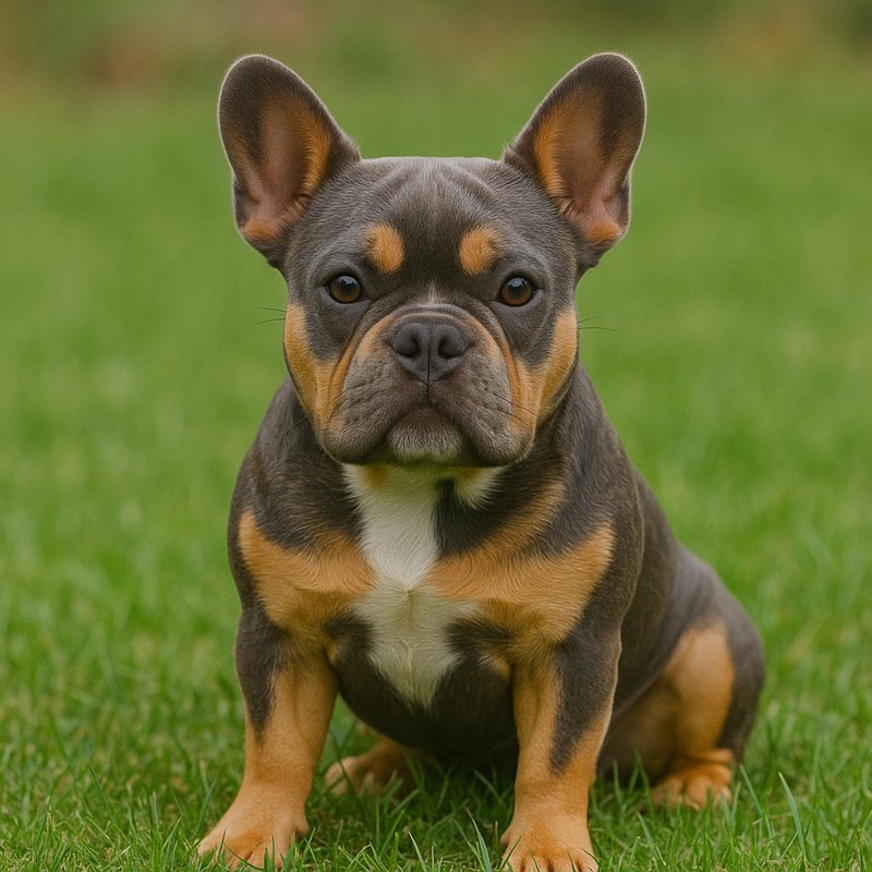 blue trindle french bulldog