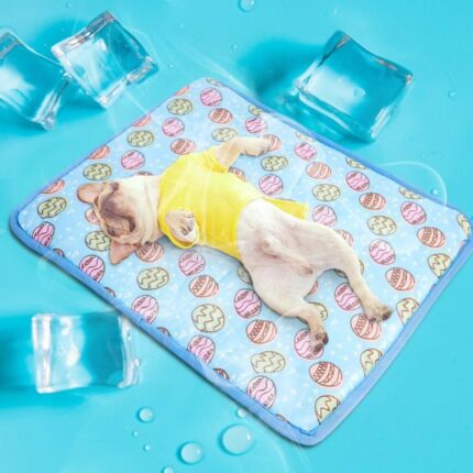 frenchie space shop french bulldog summer cooling mat